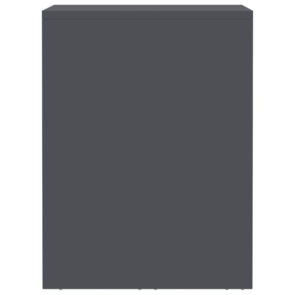 Wandschrank für die Garage mit Gasdrucklift-Tür Anthrazit