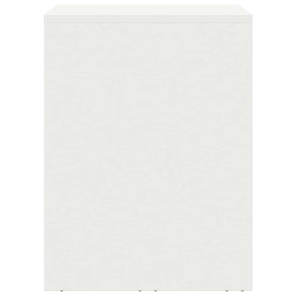 Wandschrank für die Garage mit Gasdrucklift-Tür Weiß