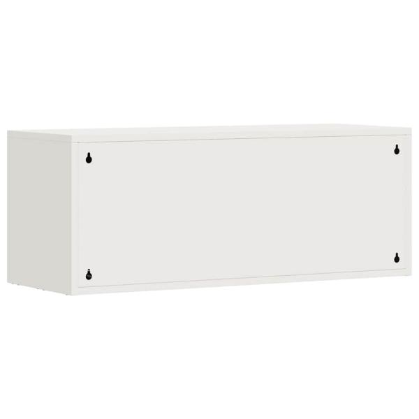 Wandschrank für die Garage mit Gasdrucklift-Tür Weiß