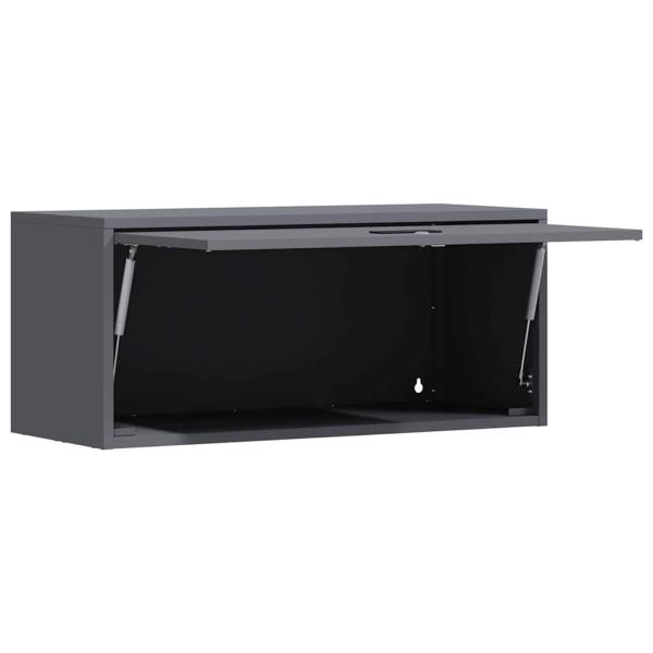 Wandschrank für die Garage mit Gasdrucklift-Tür Anthrazit