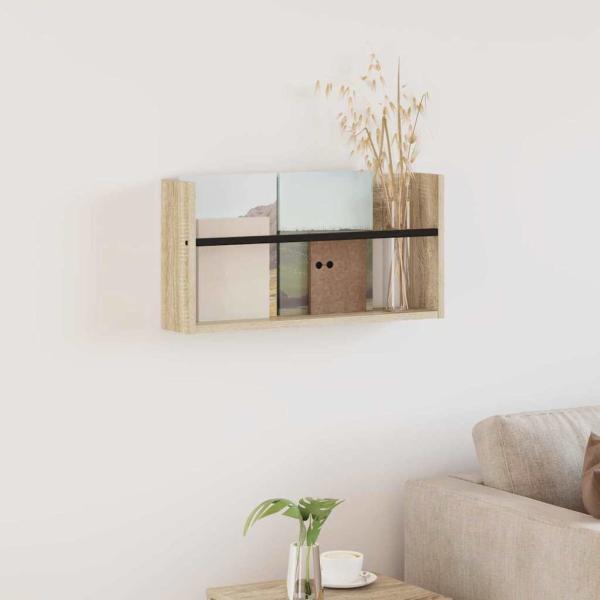 ARDEBO.de - Magazinregal Sonoma-Eiche 60 x 12 x 30 cm Holzwerkstoff