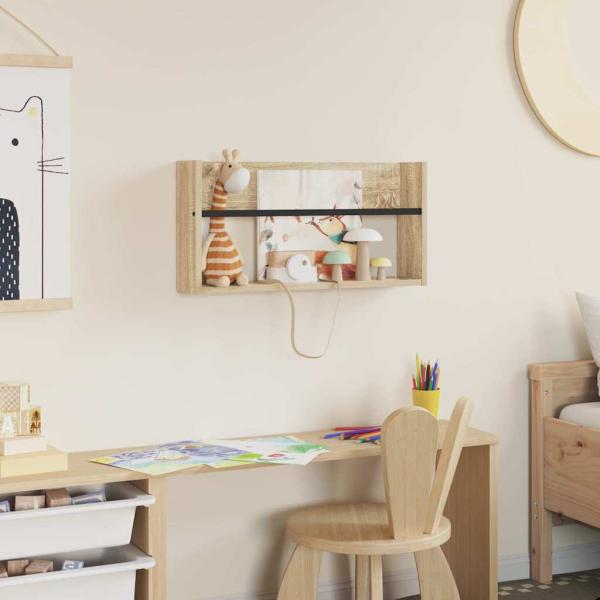 Magazinregal Sonoma-Eiche 60 x 12 x 30 cm Holzwerkstoff