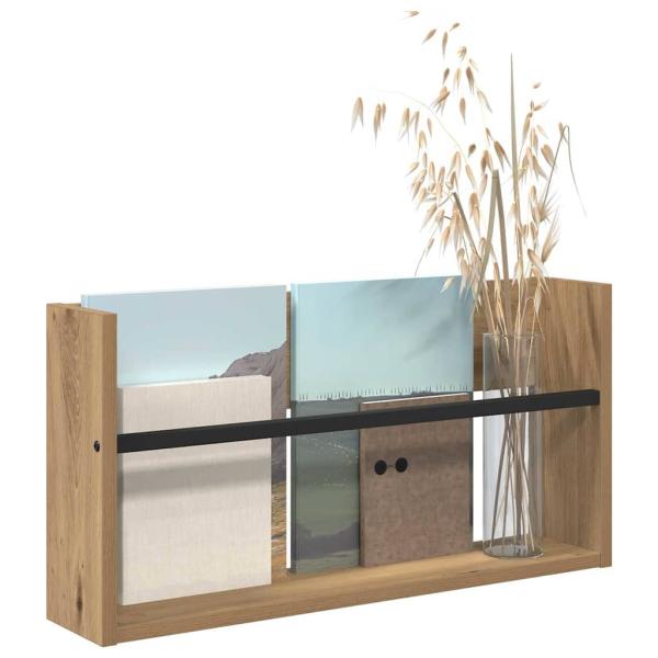 Magazinregal Artisan-Eiche 60 x 12 x 30 cm Holzwerkstoff