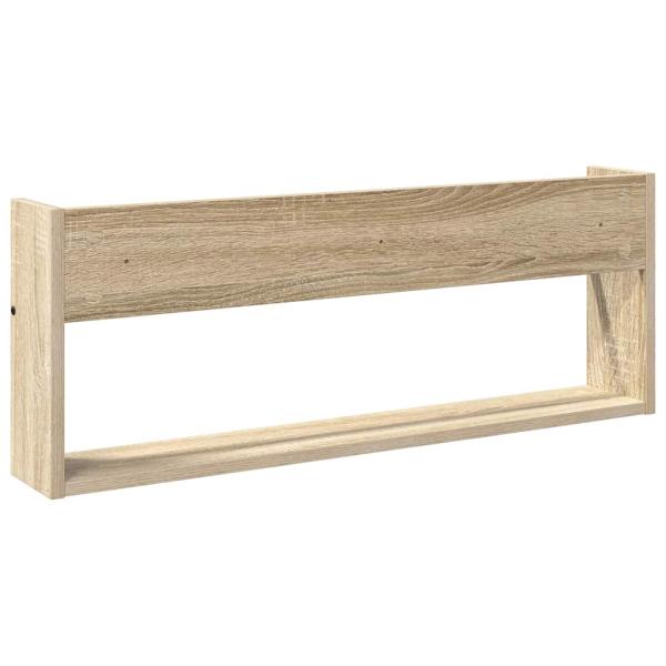 Magazinregal Sonoma-Eiche 80 x 12 x 30 cm Holzwerkstoff