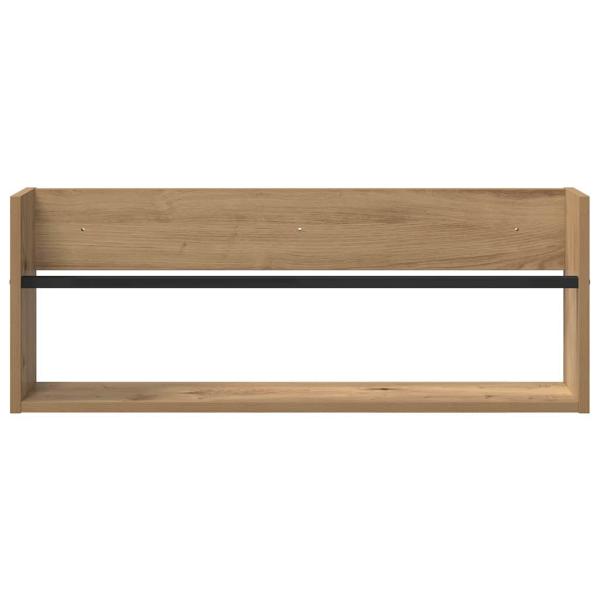Magazinregal Artisan-Eiche 80 x 12 x 30 cm Holzwerkstoff
