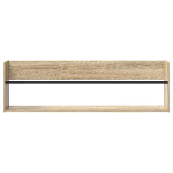 Magazinregal Sonoma-Eiche 100 x 12 x 30 cm Holzwerkstoff