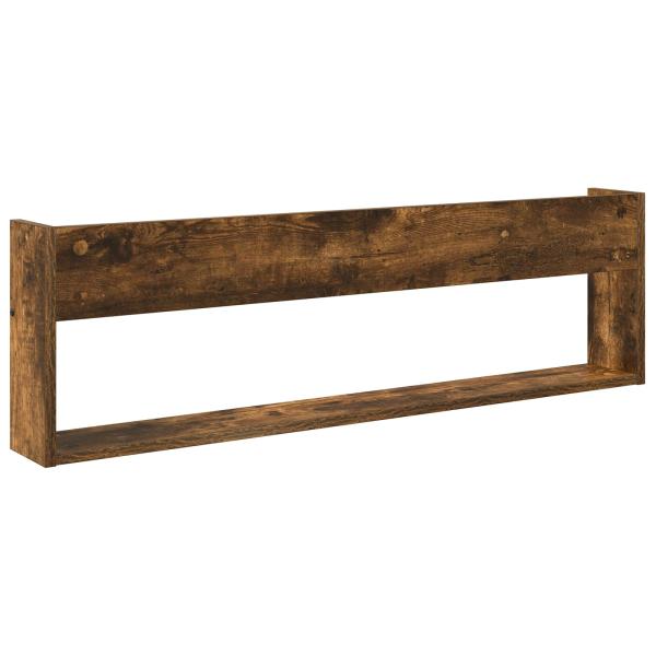 Magazinregal Geräucherte Eiche 100 x 12 x 30 cm Holzwerkstoff