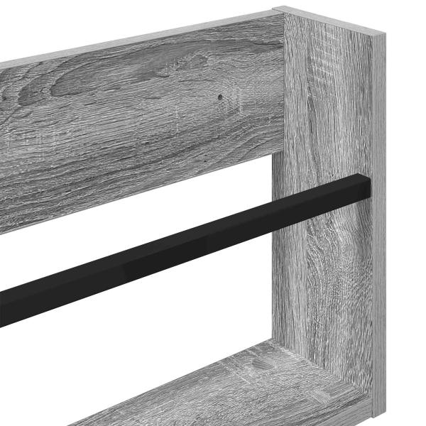 Magazinregal Graues Sonoma 100 x 12 x 30 cm Holzwerkstoff