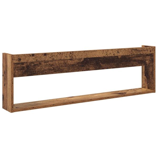 Magazinregal 2 pcs Altholz 100 x 12 x 30 cm Holzwerkstoff