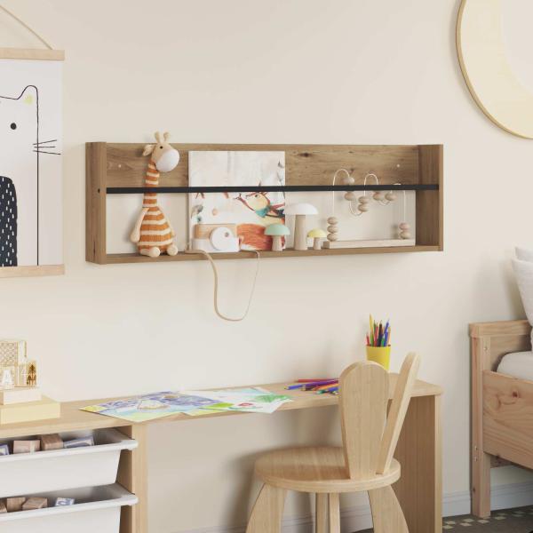 Magazinregal Artisan-Eiche 100 x 12 x 30 cm Holzwerkstoff