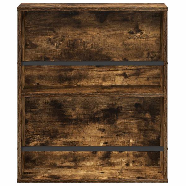 Magazinregal Räuchereiche 60 x 12 x 70 cm Holzwerkstoff