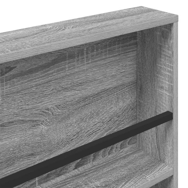 Magazinregal Graues Sonoma 60 x 12 x 70 cm Holzwerkstoff