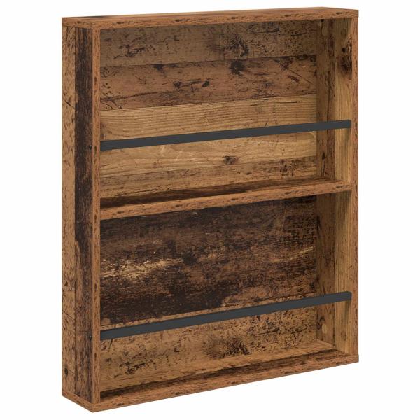 Magazinregal mit Regal Altholz 60 x 12 x 70 cm Holzwerkstoff