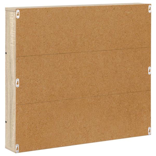 Magazinregal Sonoma-Eiche 80 x 12 x 70 cm Holzwerkstoff