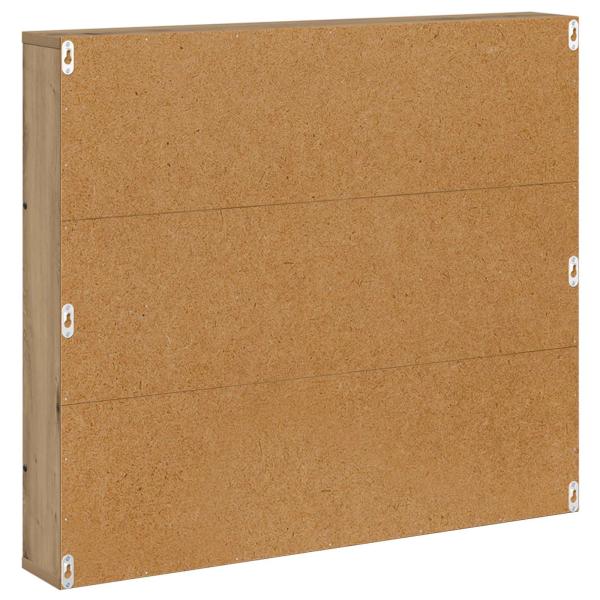 Magazinregal 2 pcs Artisan-Eiche 80 x 12 x 70 cm Holzwerkstoff