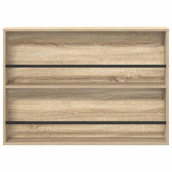 Magazinregal Sonoma-Eiche 100 x 12 x 70 cm Holzwerkstoff