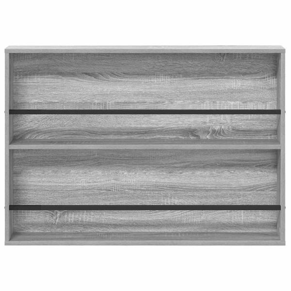 Magazinregal Graues Sonoma 100 x 12 x 70 cm Holzwerkstoff