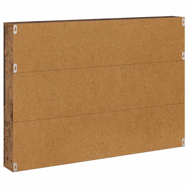 Magazinregal mit Regal Altholz 100 x 12 x 70 cm Holzwerkstoff