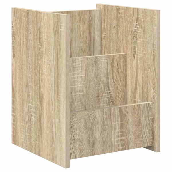 Beistelltisch Sonoma-Eiche 35 x 35 x 45 cm Holzwerkstoff