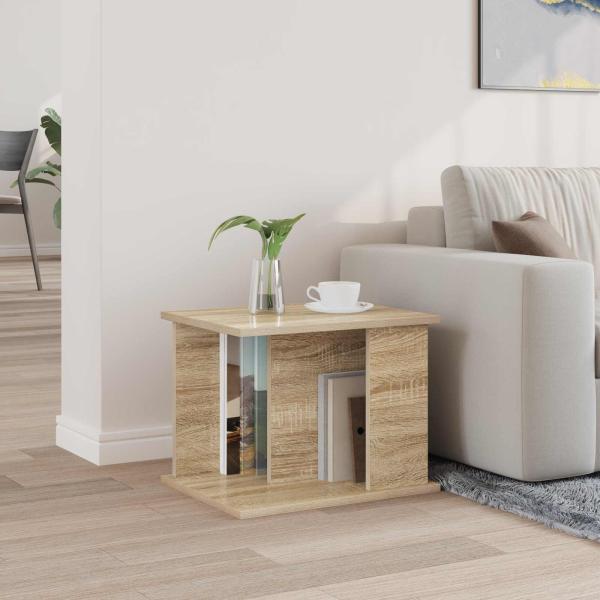 Beistelltisch Sonoma-Eiche 35 x 35 x 45 cm Holzwerkstoff