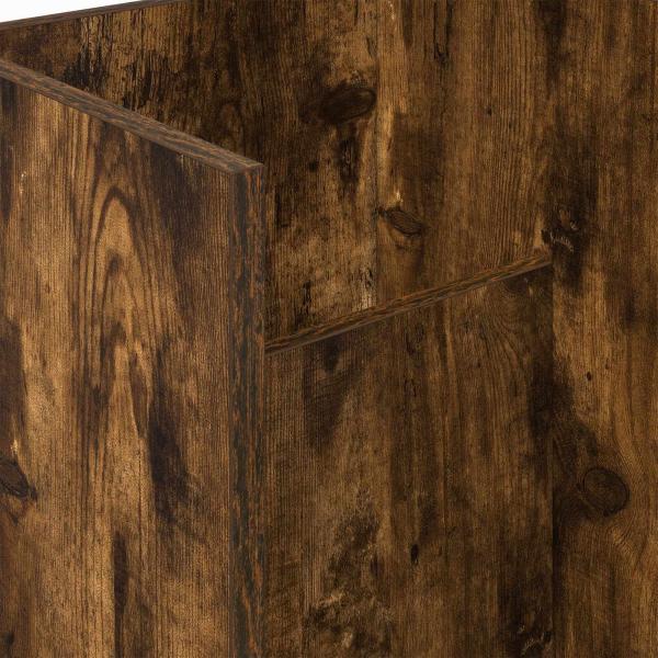 Beistelltisch Geräucherte Eiche 35 x 35 x 45 cm Holzwerkstoff