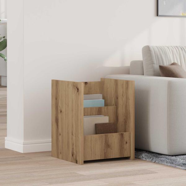 ARDEBO.de - Magazinregal Artisan-Eiche 35 x 35 x 45 cm Holzwerkstoff