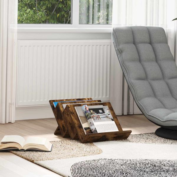 ARDEBO.de - Seitenschrank Geräucherte Eiche 57,5 x 40 x 42 cm Holzwerkstoff