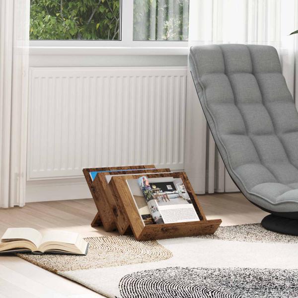 ARDEBO.de - Seitenschrank mit Regal Altholz 57,5 x 40 x 42 cm Holzwerkstoff