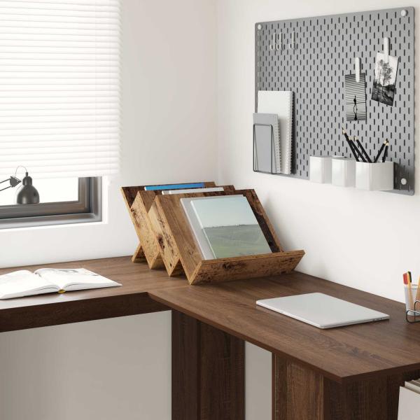 Seitenschrank mit Regal Altholz 57,5 x 40 x 42 cm Holzwerkstoff