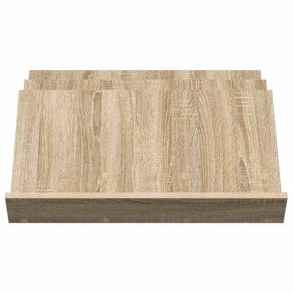 Magazinregal Sonoma-Eiche 65 x 53 x 28,5 cm Holzwerkstoff