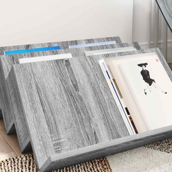 Seitenschrank Graues Sonoma 65 x 57,5 x 42 cm Holzwerkstoff