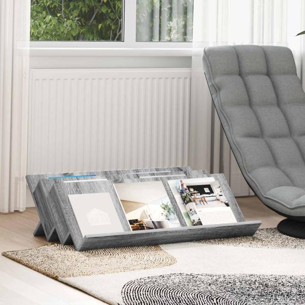 ARDEBO.de - Seitenschrank Graues Sonoma 90 x 57,5 x 42 cm Holzwerkstoff