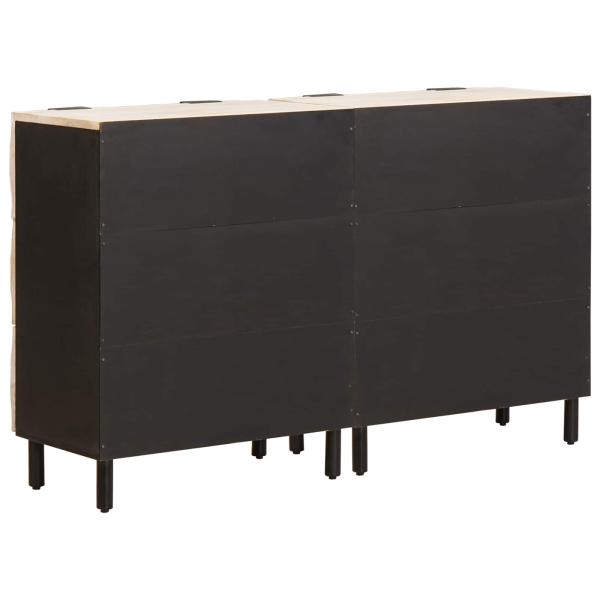 Sideboard Weiße gewaschene Oberfläche Massivholz Mango