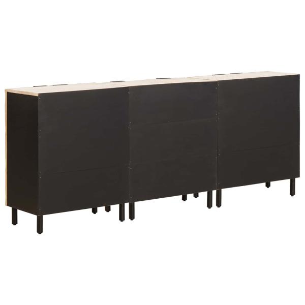 Sideboard Weiße gewaschene Oberfläche Massivholz Mango