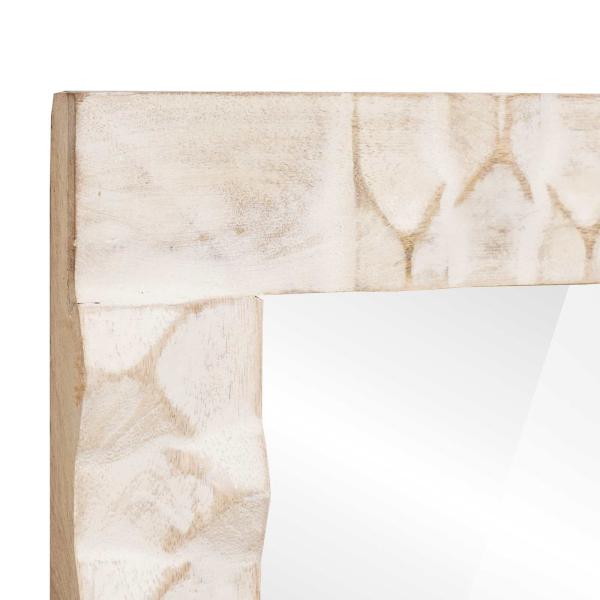 Badezimmer Sets Weiße gewaschene Oberfläche Massivholz Mango