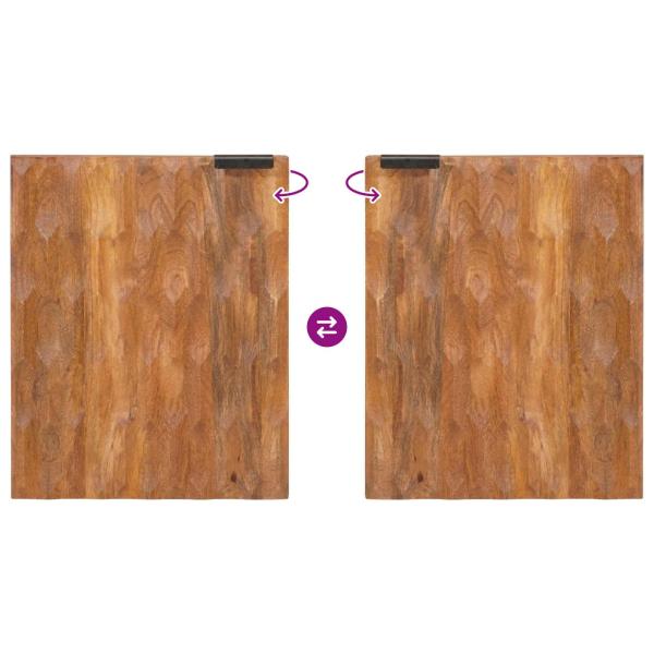 Badezimmer Sets mit Regal Akazie Braun Winish Massivholz Mango