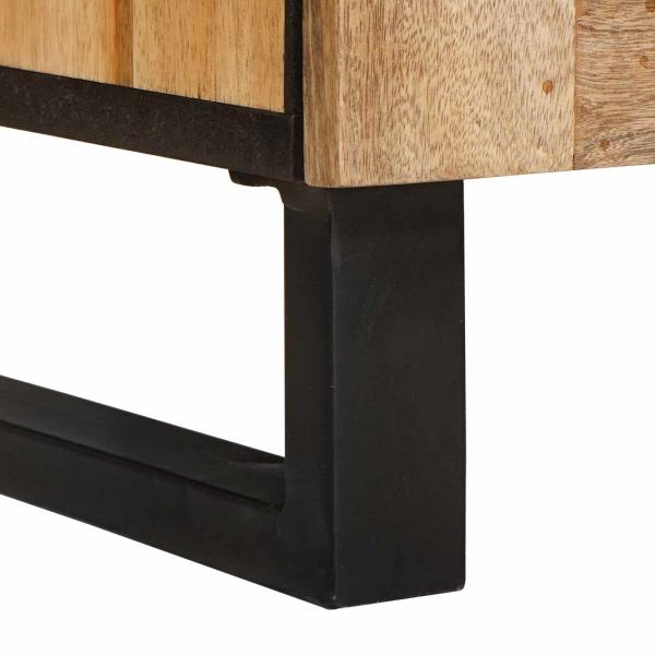 Sideboard Braun Massivholz Mango