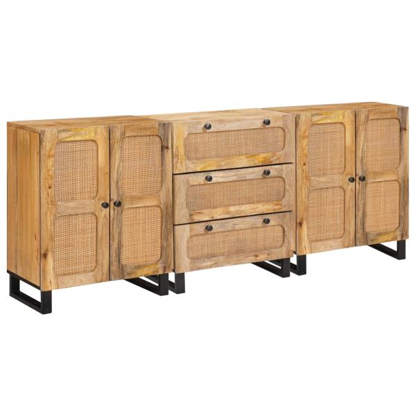 ARDEBO.de - Sideboard Braun Massivholz Mango