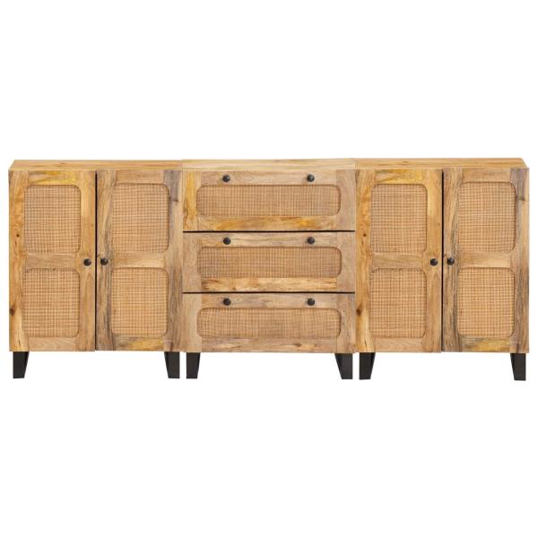 Sideboard Braun Massivholz Mango