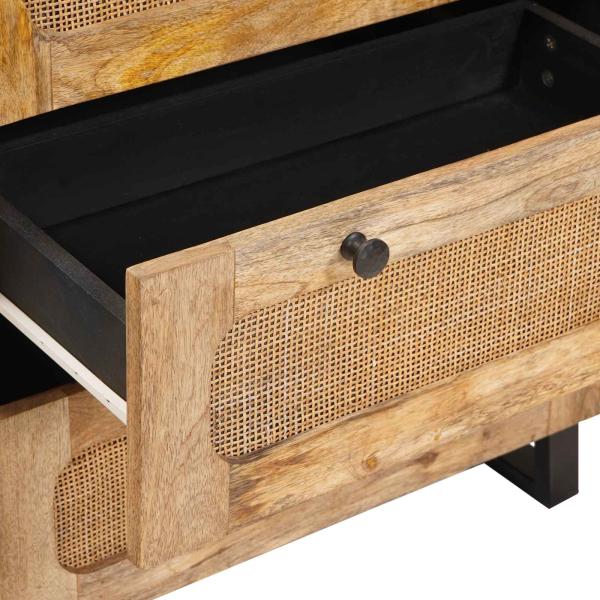 Sideboard Braun Massivholz Mango