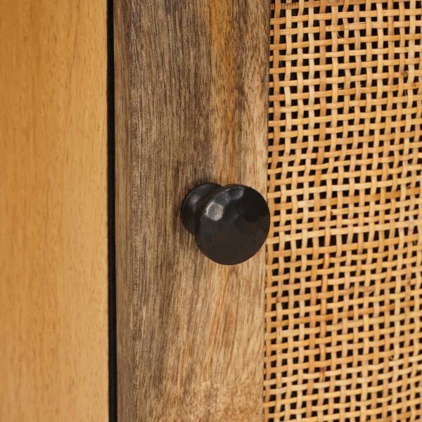 Badezimmer Sets mit Schubladen mit Regal Natur Massivholz Mango