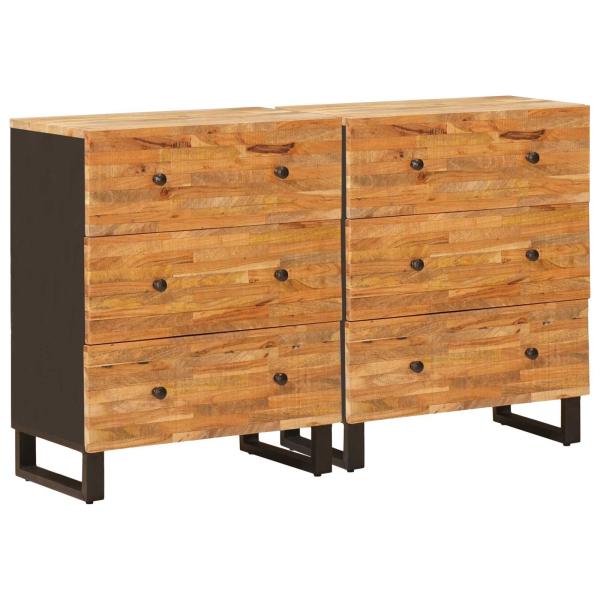 ARDEBO.de - Sideboard Braun Massivholz Mango