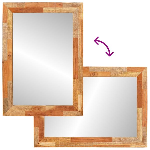 Badezimmer Sets mit Schubladen mit Regal Natur Massivholz Mango