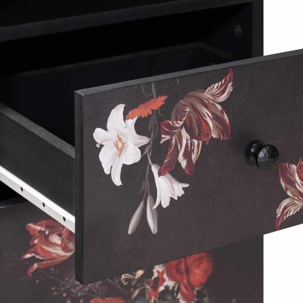 Badezimmerschrank-Set mit Schubladen 4 pcs Massivholz Mango