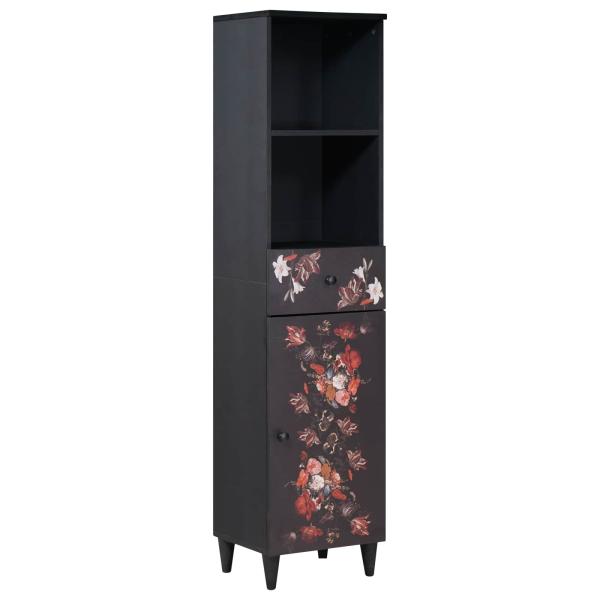 Badezimmerschrank-Set mit Schubladen 4 pcs Massivholz Mango