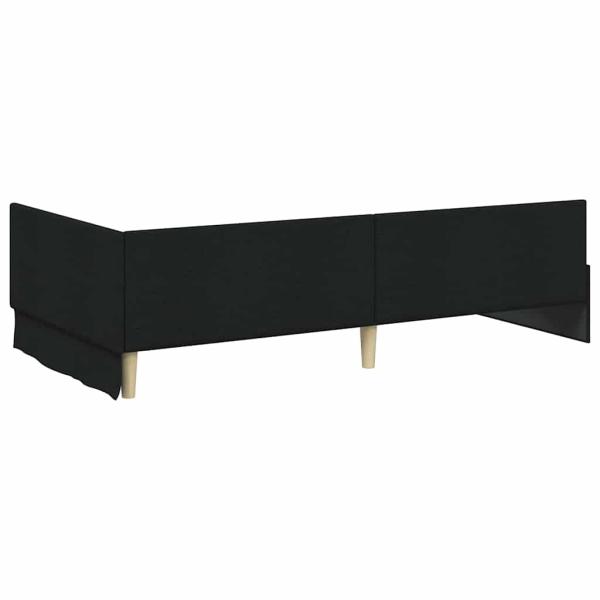 Eckbettgestell mit Matratze Sonstiges 2 pcs Grün Stoff