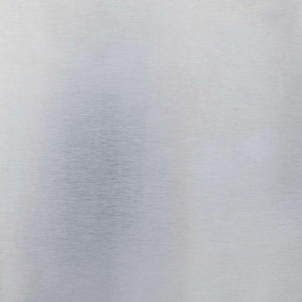 Gartentor mit Schloss Silber 96 x 100 cm Edelstahl