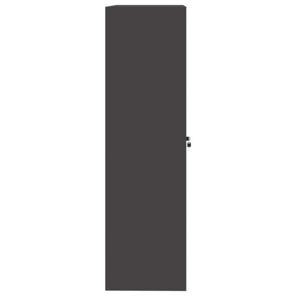 Aufbewahrungsschrank 2 pcs Schwarz 90 x 40 x 140 cm