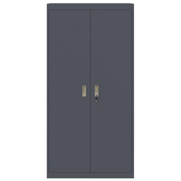 Aufbewahrungsschrank 2 pcs Anthrazit 90 x 40 x 180 cm