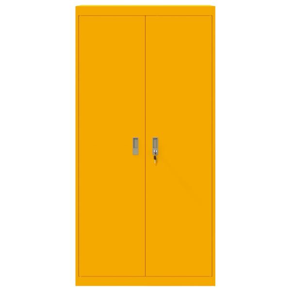 Aufbewahrungsschrank 2 pcs Senfgelb 90 x 40 x 180 cm